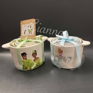 Rae Dunn Disney Princess Measuring Cups Bundle